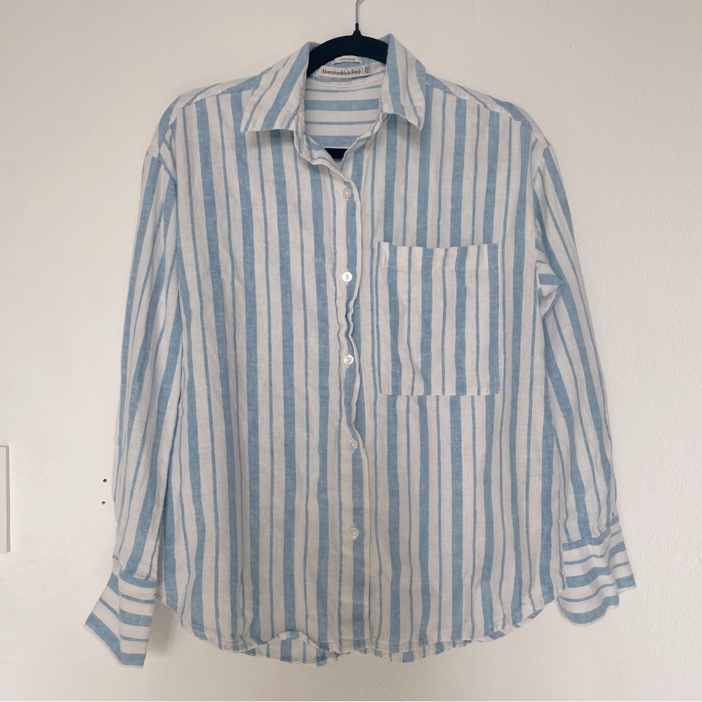 A&F linen shirt [2XS]